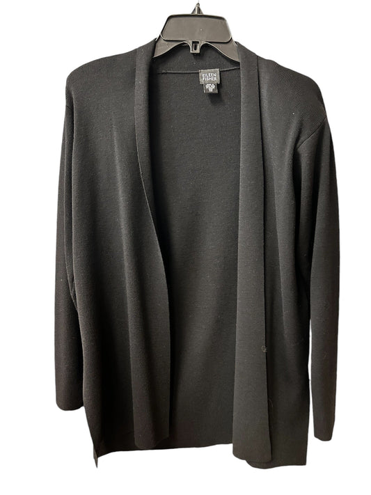 Cardigan By Eileen Fisher In Black, Size: Xs