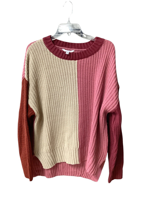 Sweater By Time And Tru In Pink, Size: Xl