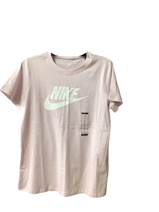 Top Short Sleeve By Nike In Pink, Size: M