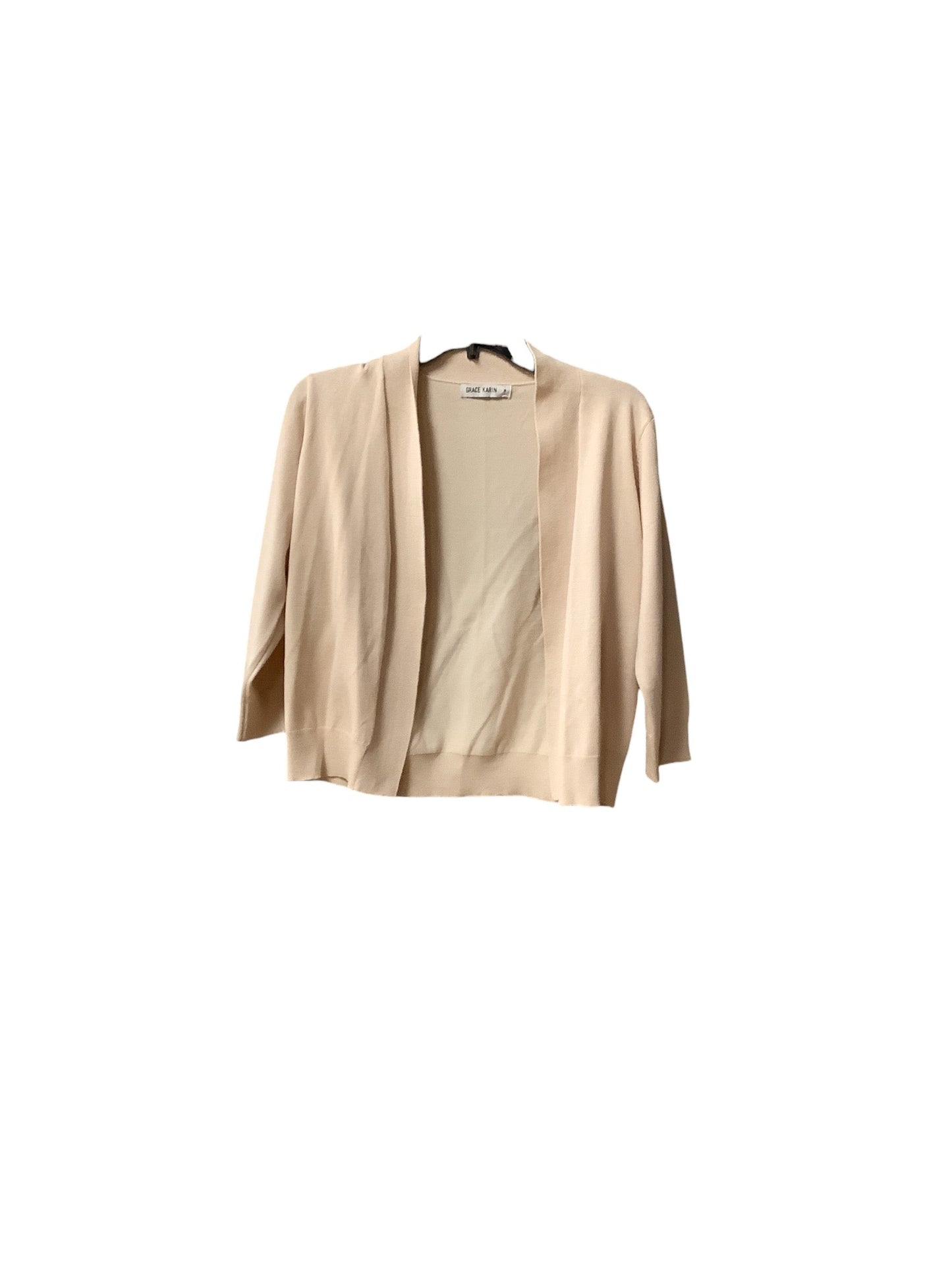 Cardigan By Grace Karin In Beige, Size: M