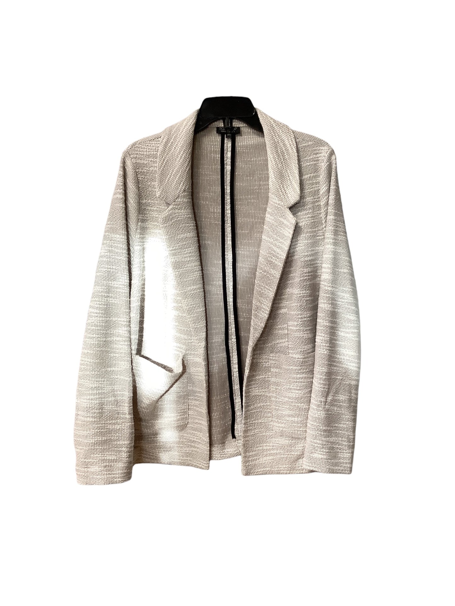 Blazer By Top Shop In Grey, Size: 10