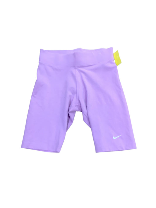 Athletic Shorts By Nike In Purple, Size: S