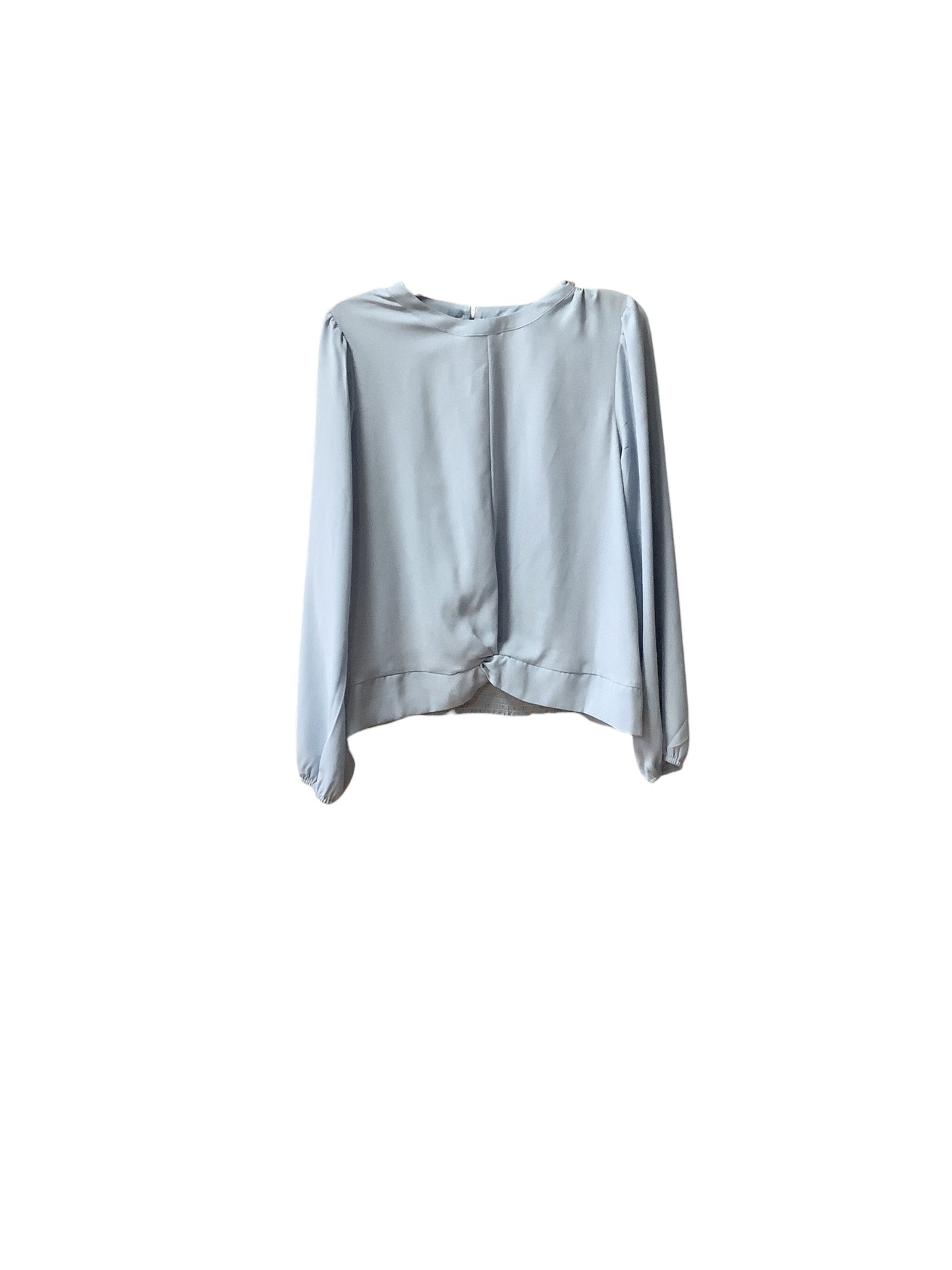 Top Long Sleeve By Nine West In Blue, Size: L