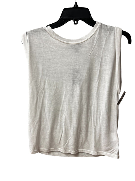 Top Sleeveless By Express In White, Size: Xs