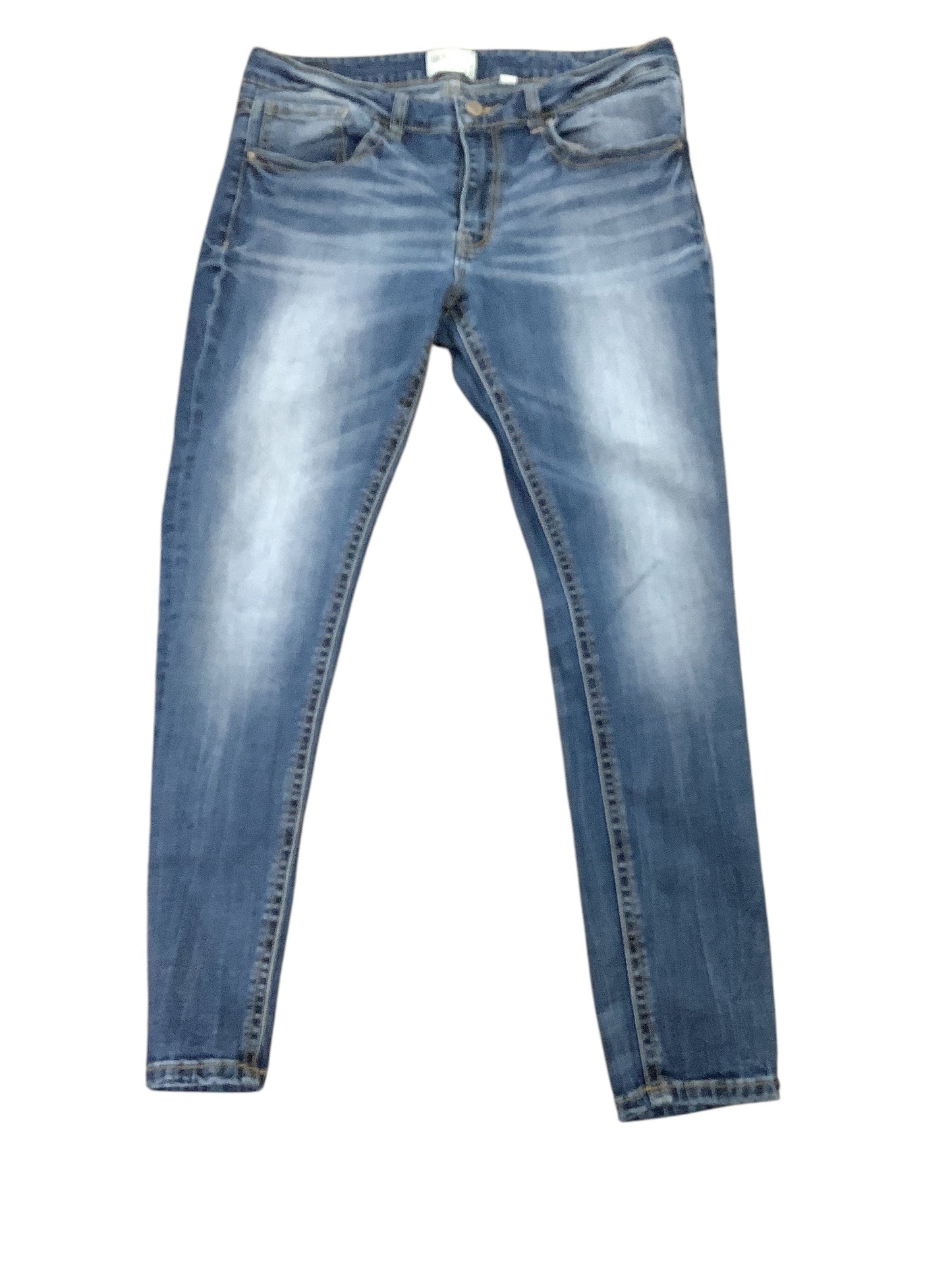 Jeans Skinny By Bke In Blue Denim, Size: 12