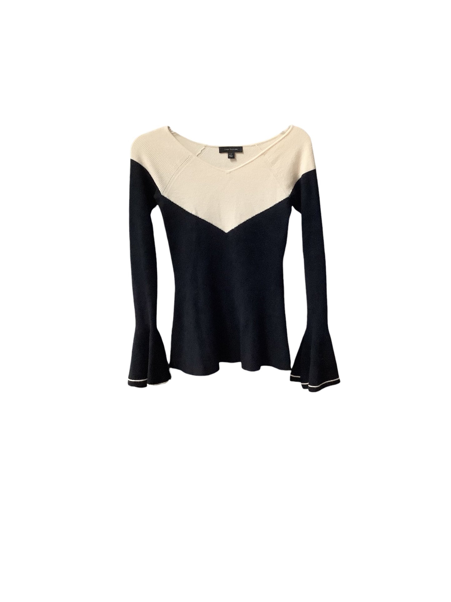 Sweater By Ann Taylor In Black, Size: S