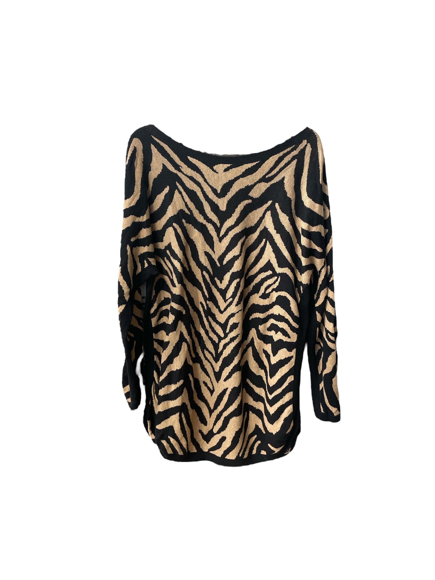 Sweater By Cabi In Animal Print, Size: M