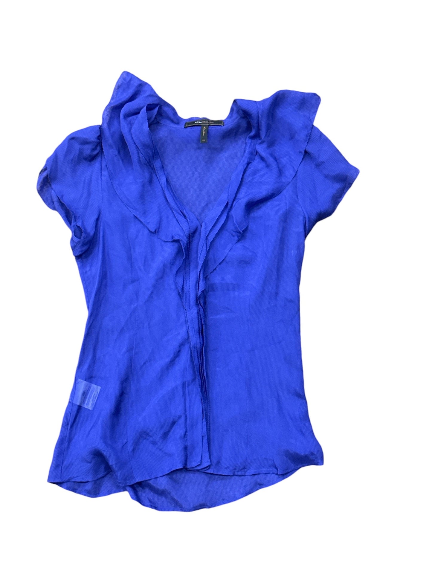 Top Sleeveless By Bcbgmaxazria In Purple, Size: Xs