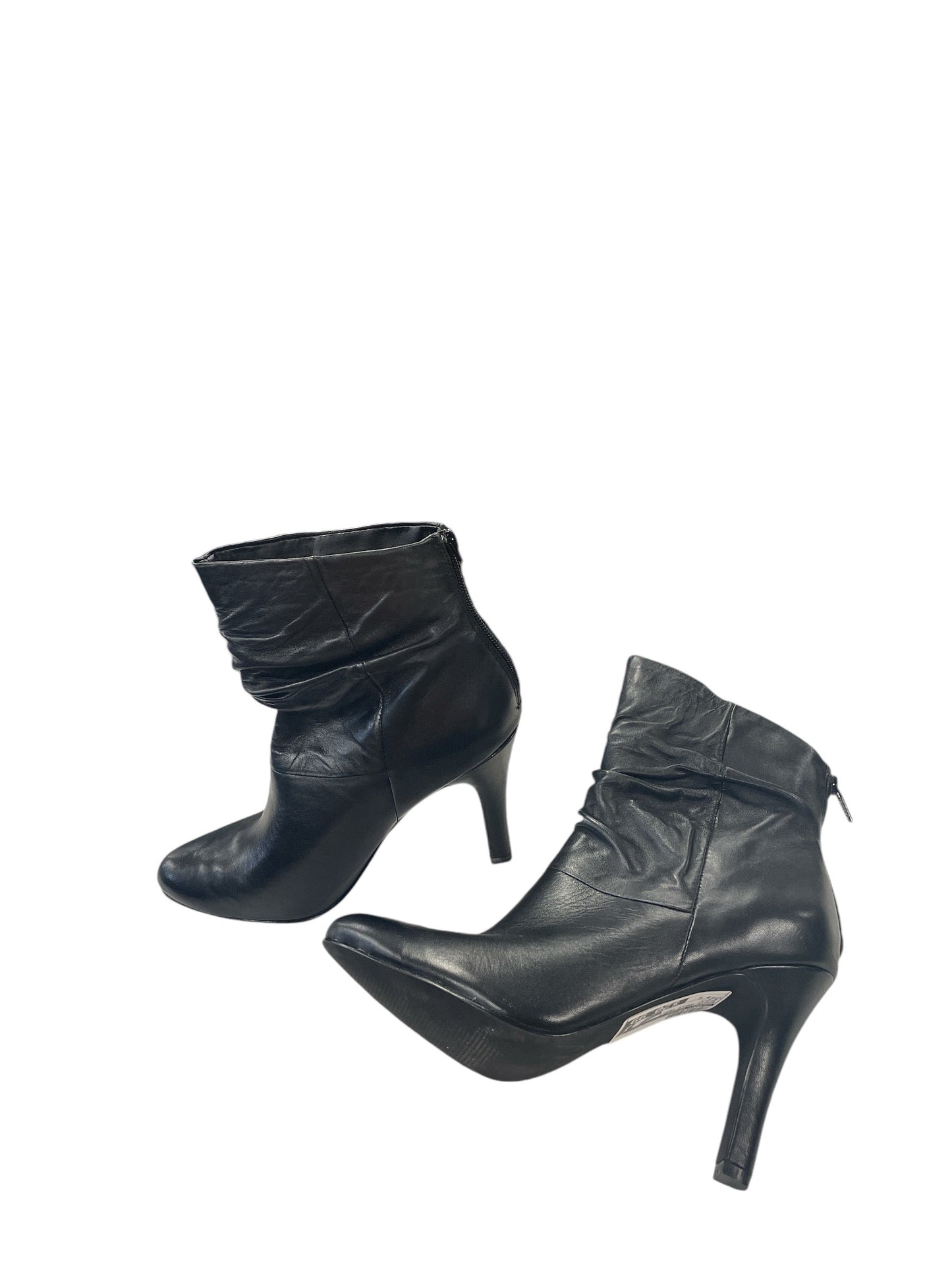 Boots Ankle Heels By Audrey Brooke In Black, Size: 8.5