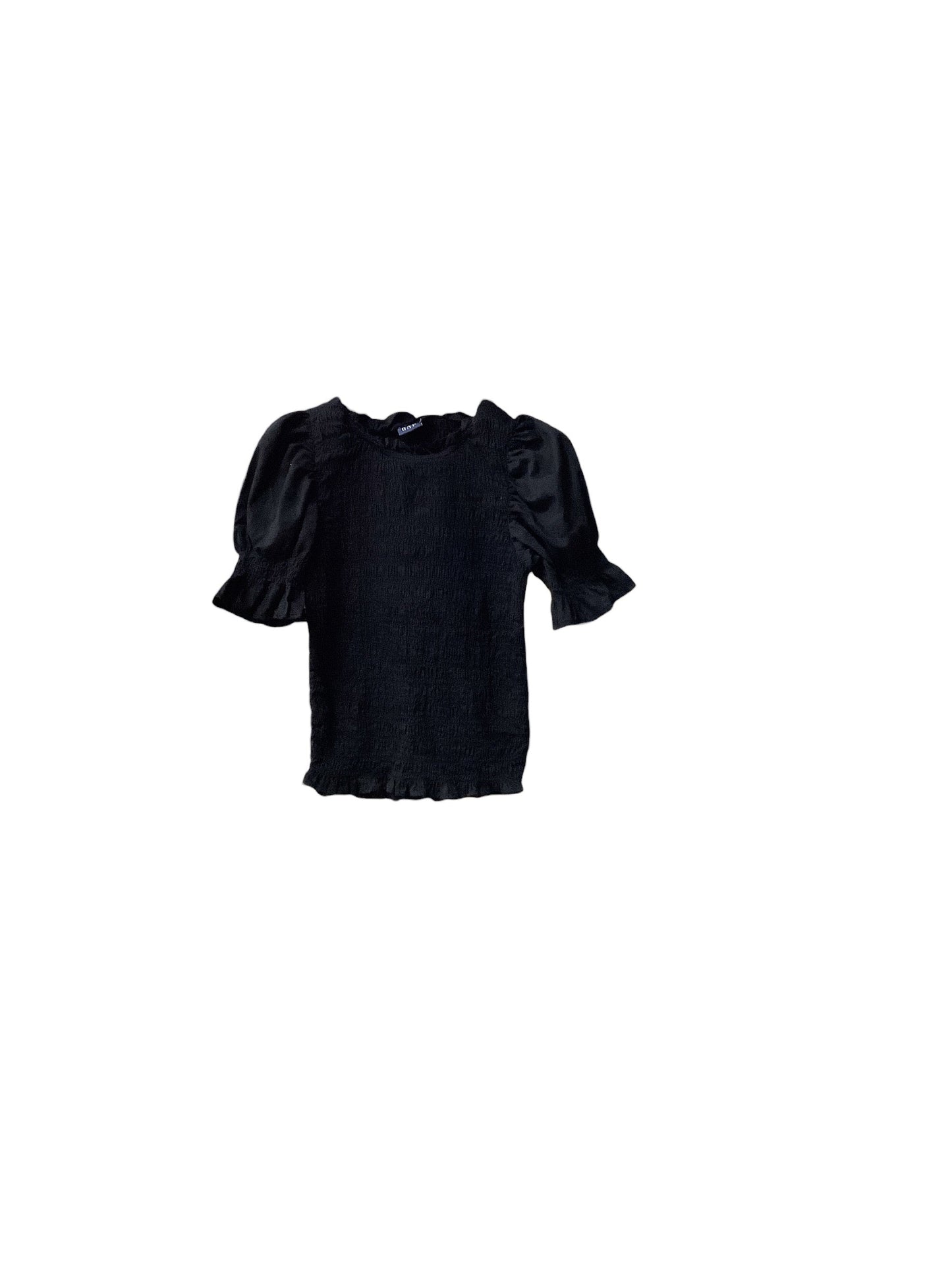 Top Short Sleeve By Gap In Black, Size: Xs