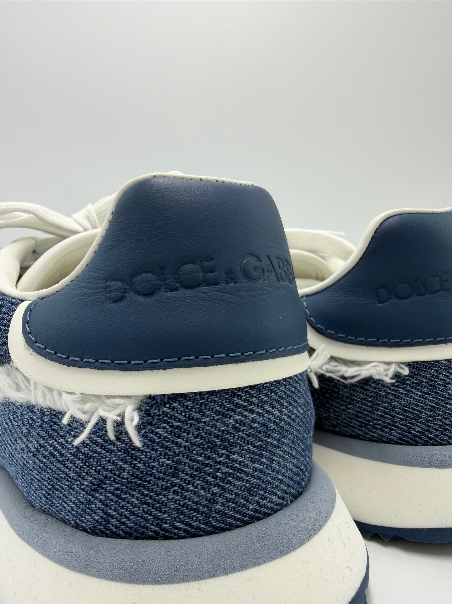 Dolce & Gabbana Low Top Luxury Sneakers in Size: 8