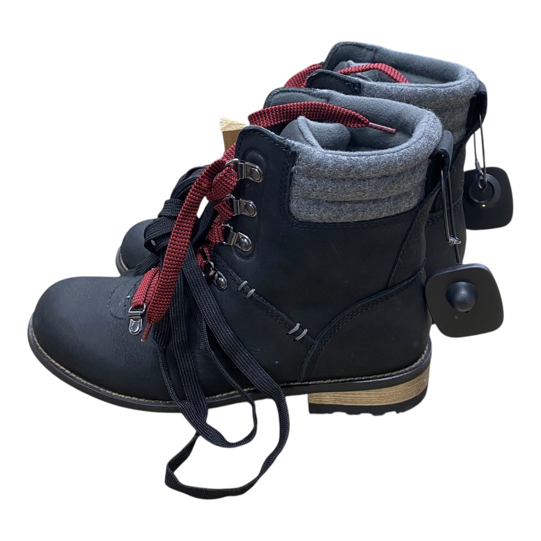 Boots Snow By Cmb In Black & Grey, Size:8.5