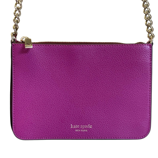 Crossbody Designer By Kate Spade In Purple, Size:Small