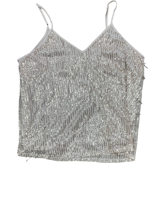 Top Sleeveless By Maurices In Gold, Size:1X