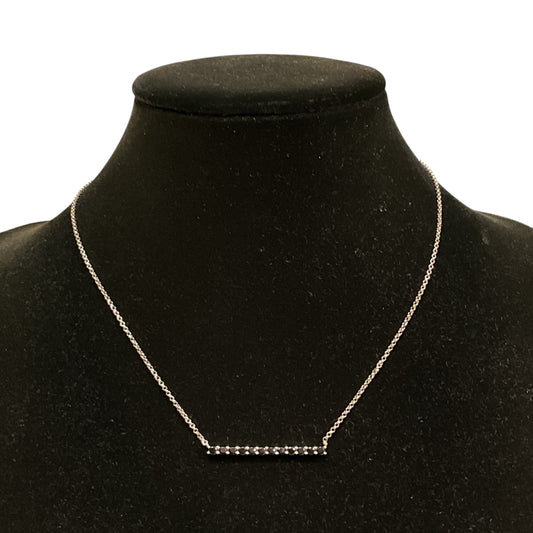 Necklace Sterling Silver By Cmb In Black