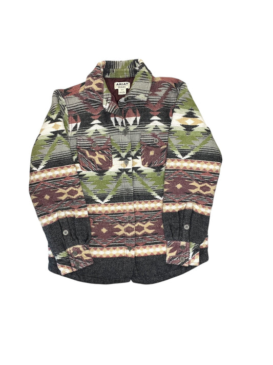 Jacket Shirt By Ariat In Multi, Size:S