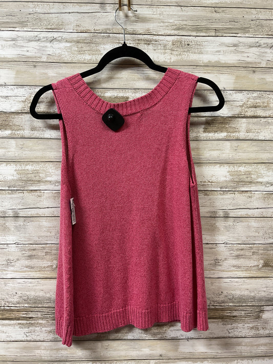 Top Sleeveless By Anthropologie In Pink, Size:Xs