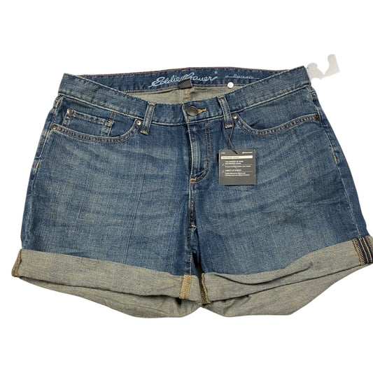 Shorts By Eddie Bauer In Blue Denim, Size:8P