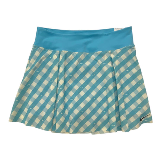 Athletic Skort By Nike In Blue & White, Size:L