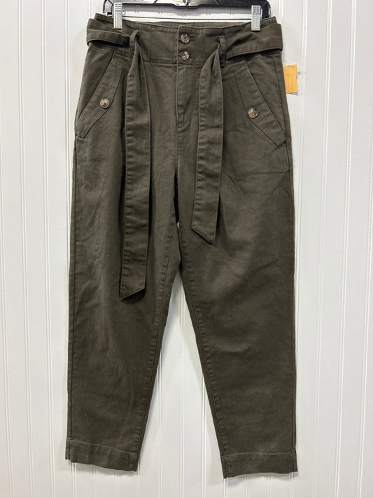 Jeans Wide Leg By Loft In Taupe, Size:4