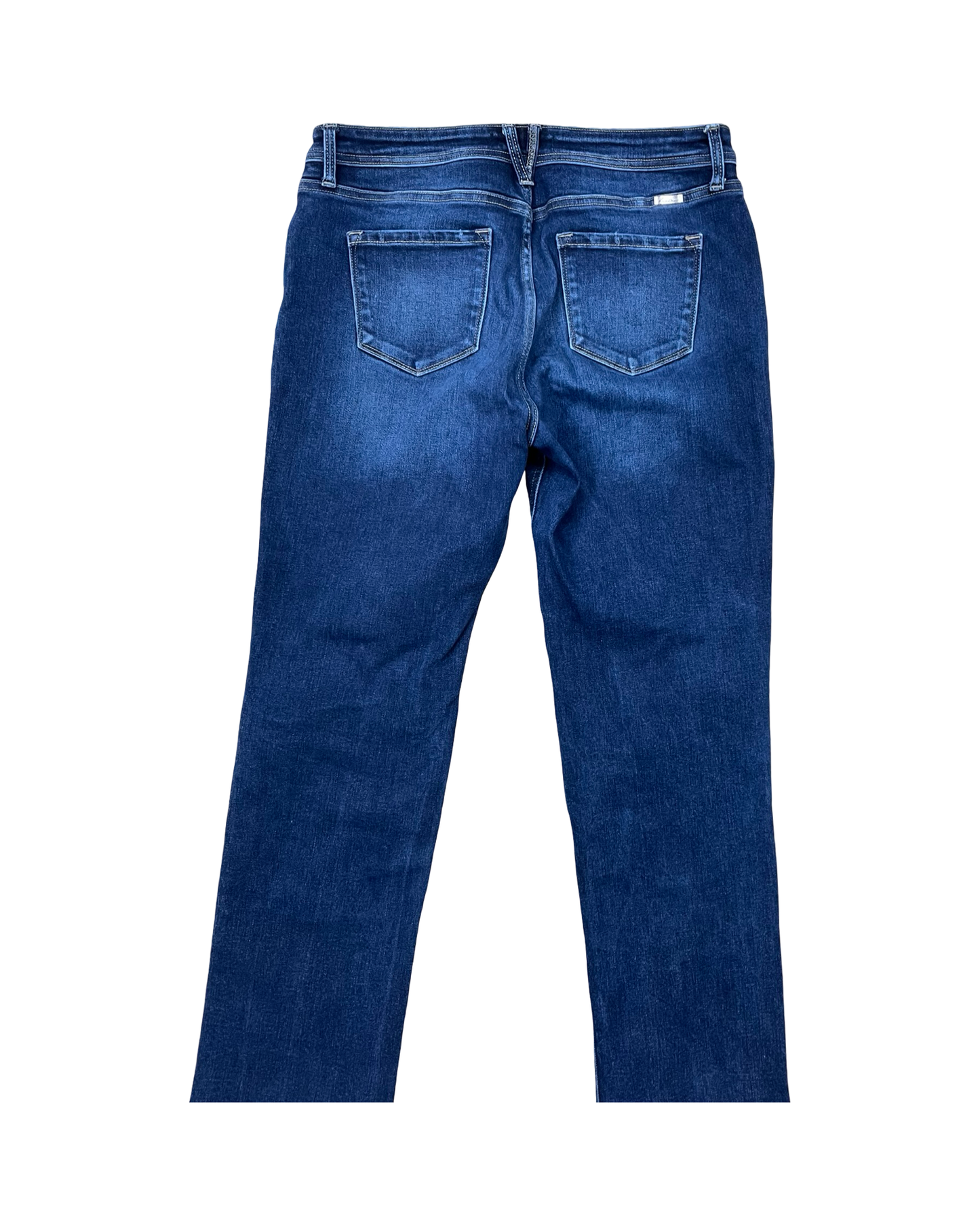 Jeans Straight By Kancan In Blue Denim, Size:12