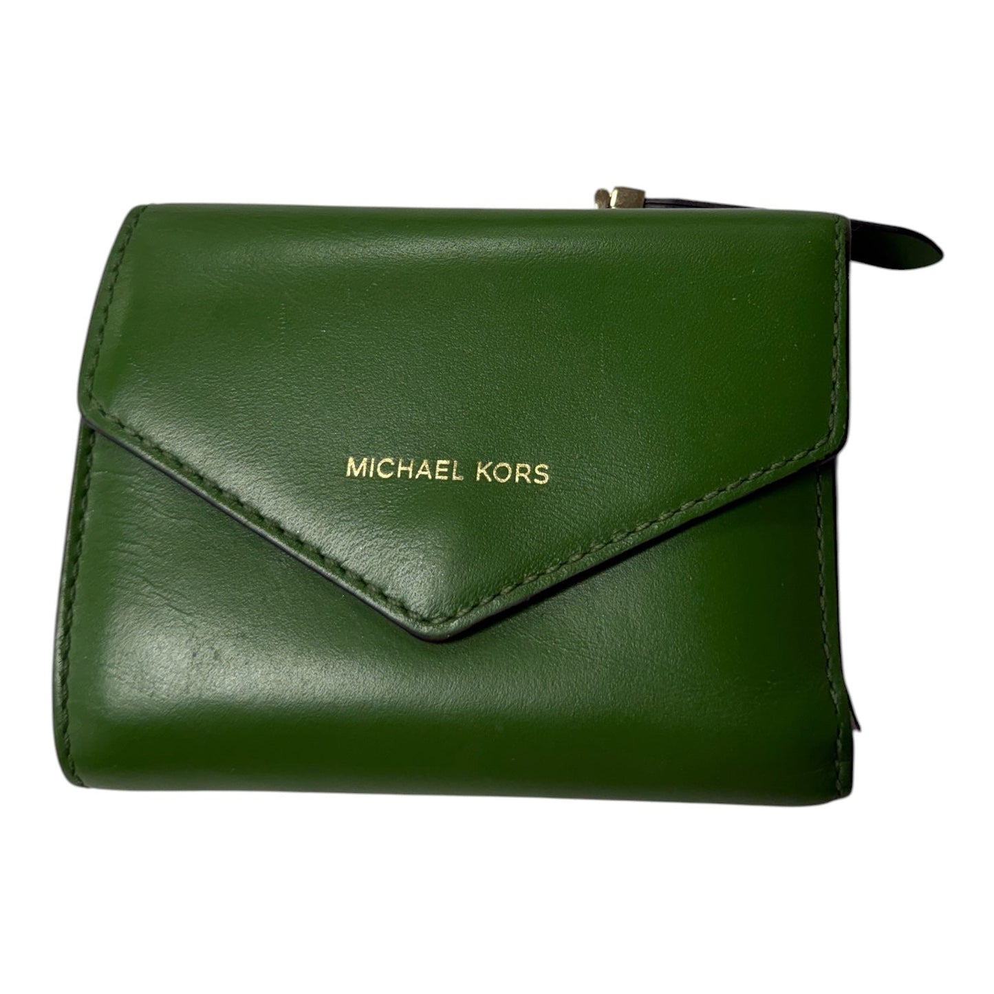 Wallet Designer By Michael Kors In Green, Size:Small