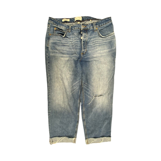 Jeans Straight By Universal Thread In Blue Denim, Size:18
