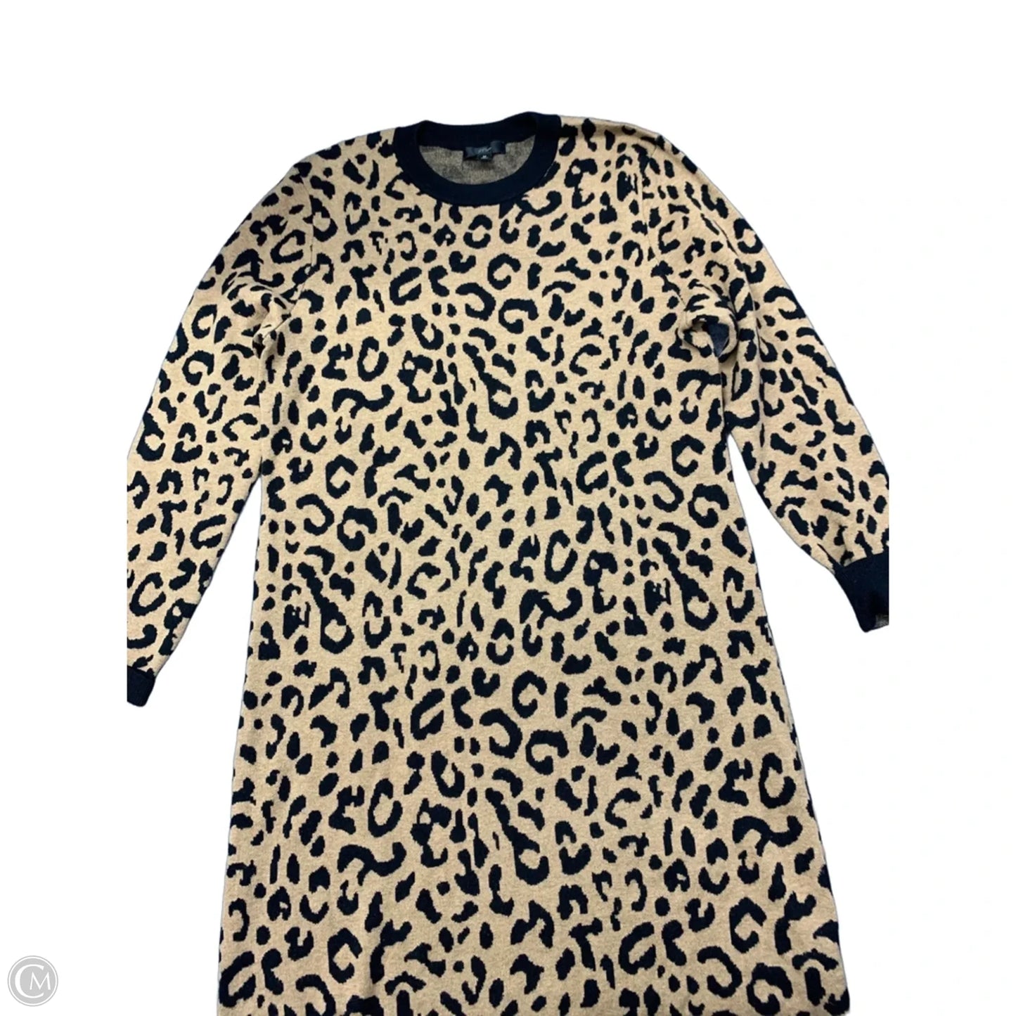 Dress Sweater By J. Crew In Animal Print, Size: M