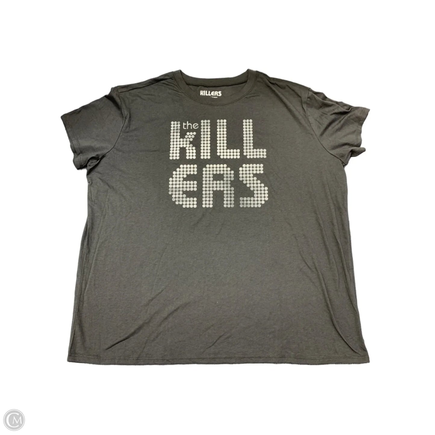 Top Short Sleeve By Torrid In Grey, Size: 1x