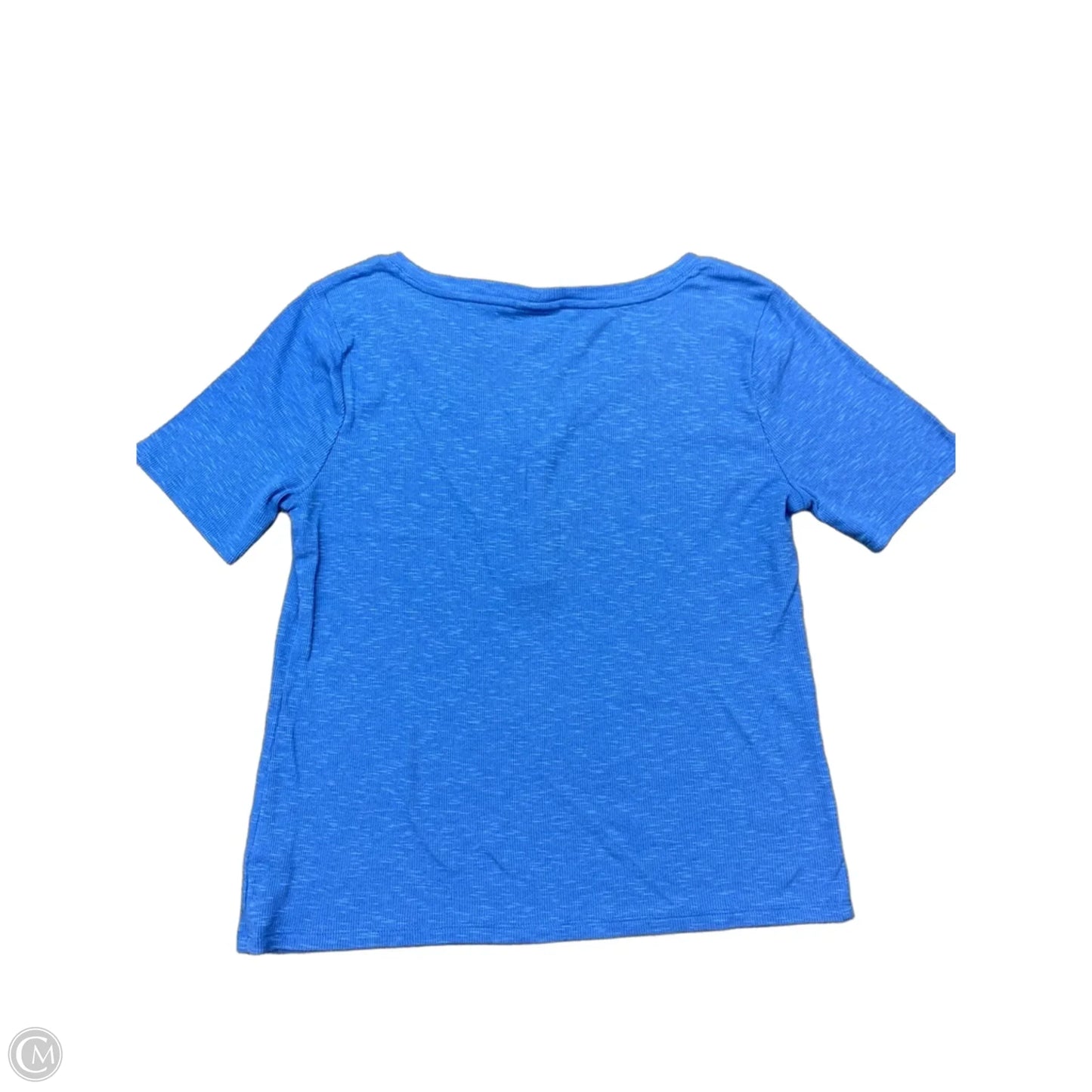 Top Short Sleeve Basic By Ana In Blue, Size: Xl