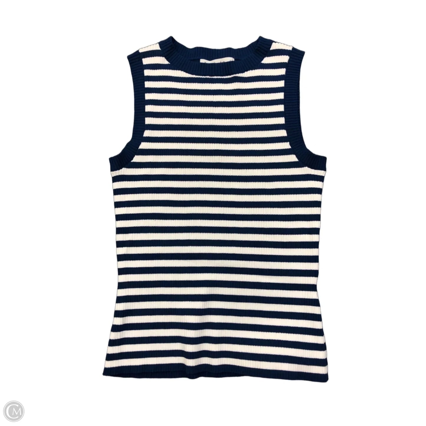 Tank Top By Prettygarden In Blue & White, Size: S