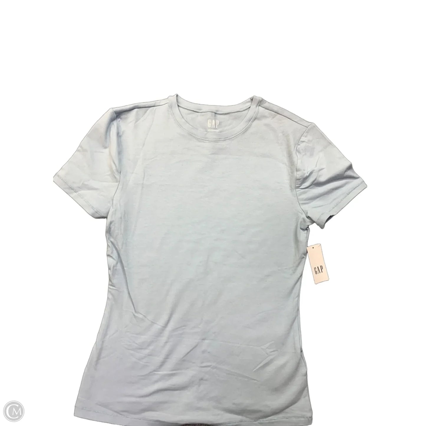 Top Short Sleeve Basic By Gap In Blue, Size: S