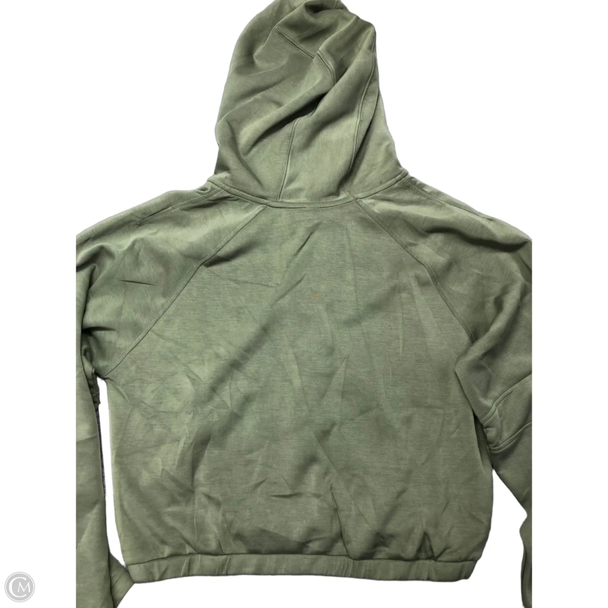 Athletic Jacket By Yogalicious In Green, Size: S