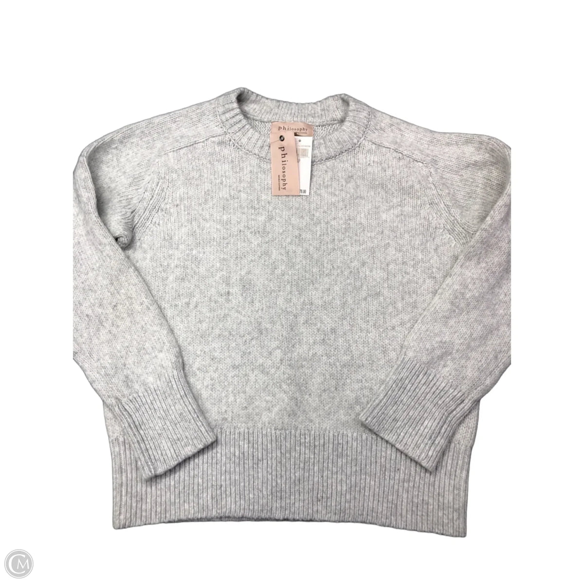 Sweater By Philosophy In Grey, Size: Xs