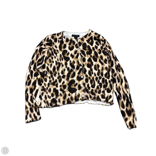 Cardigan By Rachel Zoe In Animal Print, Size: Xs