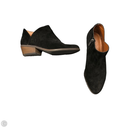 Boots Ankle Flats By Lucky Brand In Black, Size: 8.5