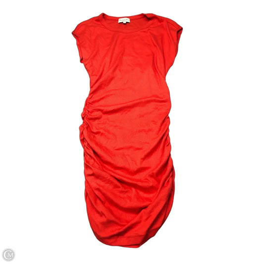Dress Casual Midi By Michael Stars In Red, Size: M