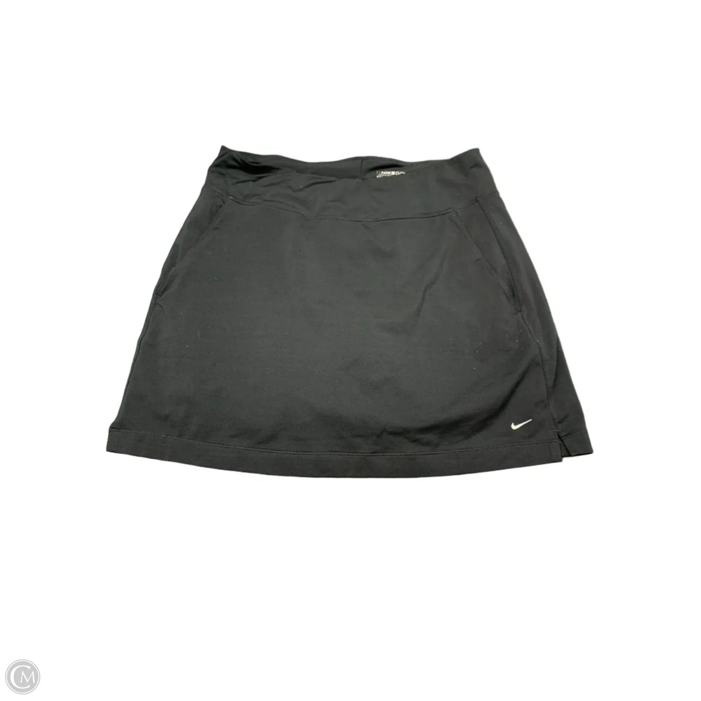 Athletic Skort By Nike Apparel In Black, Size: M