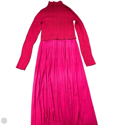 Dress Casual Maxi By Anthropologie In Pink, Size: M