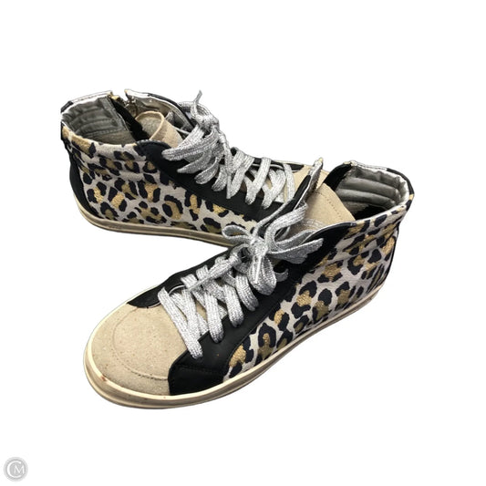 Shoes Sneakers By P448 In Animal Print, Size: 7.5
