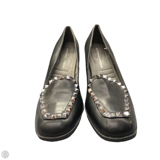 Shoes Heels Block By Adrienne Vittadini In Black, Size: 8
