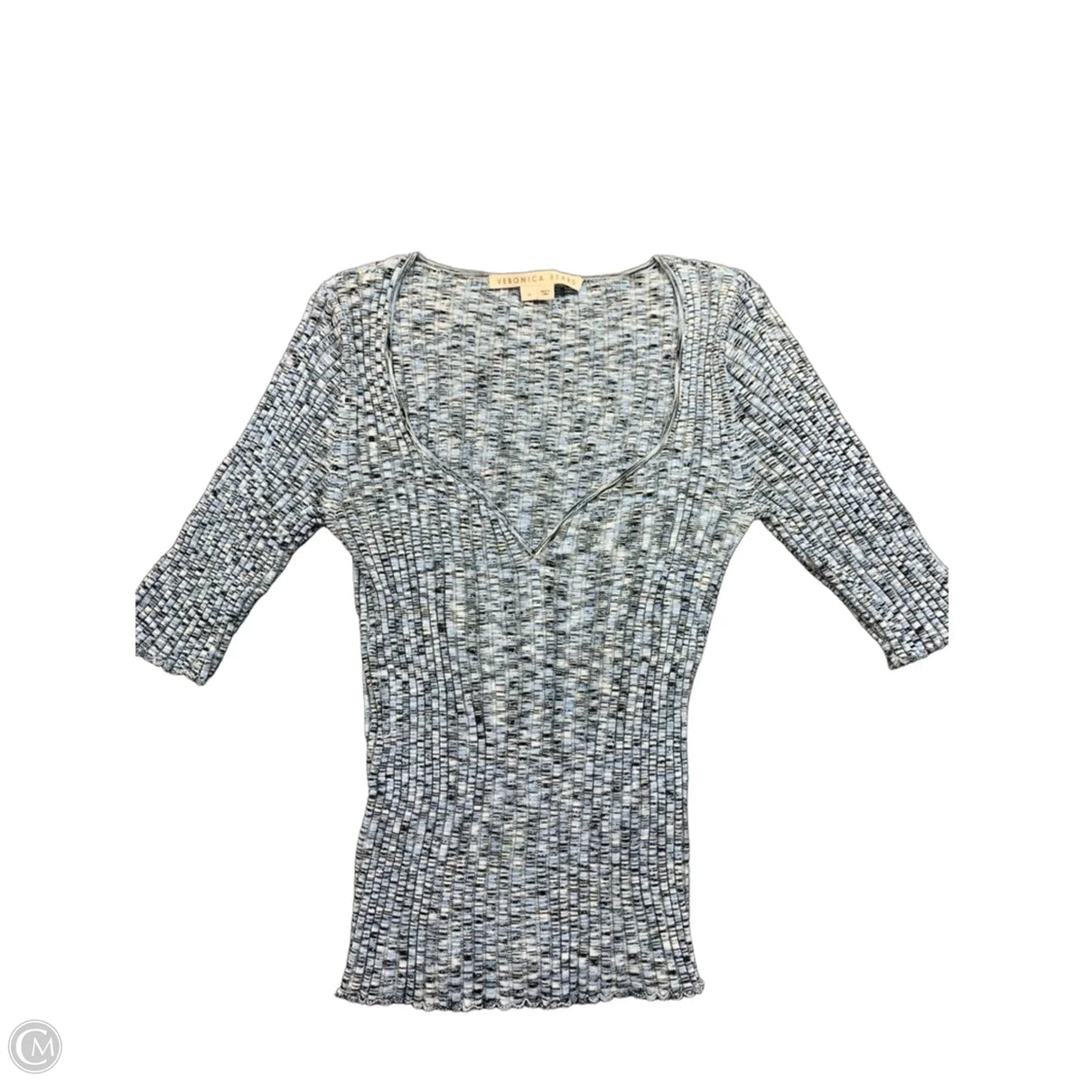 Top Long Sleeve By Veronica Beard In Blue, Size: M