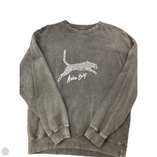 Sweatshirt Crewneck By Clothes Mentor In Grey, Size: S