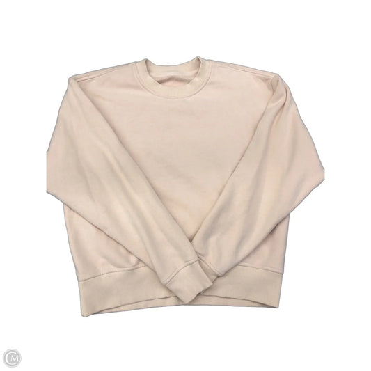 Sweatshirt Crewneck By Zella In Pink, Size: S