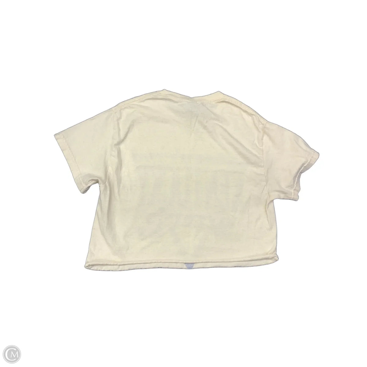 Top Short Sleeve Basic By Gildan In Cream, Size: S