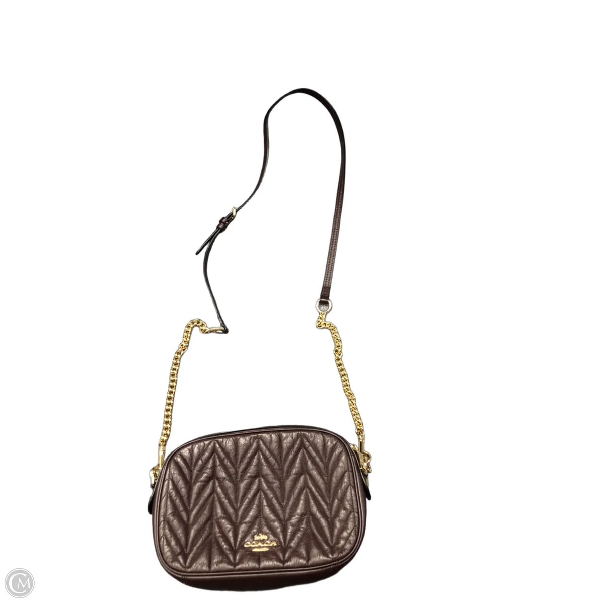 Crossbody Designer By Coach, Size: Small