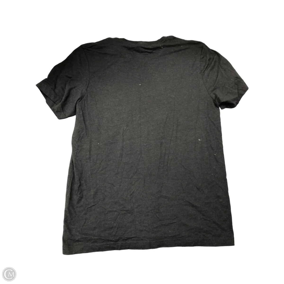 Top Short Sleeve Basic By Canvas In Black, Size: L