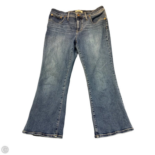 Jeans Straight By Madewell In Blue Denim, Size: 12