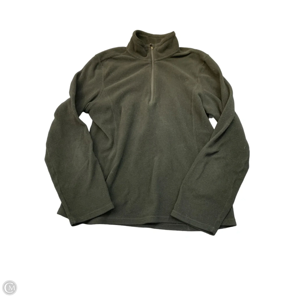 Sweatshirt Collar By Eddie Bauer In Black, Size: S
