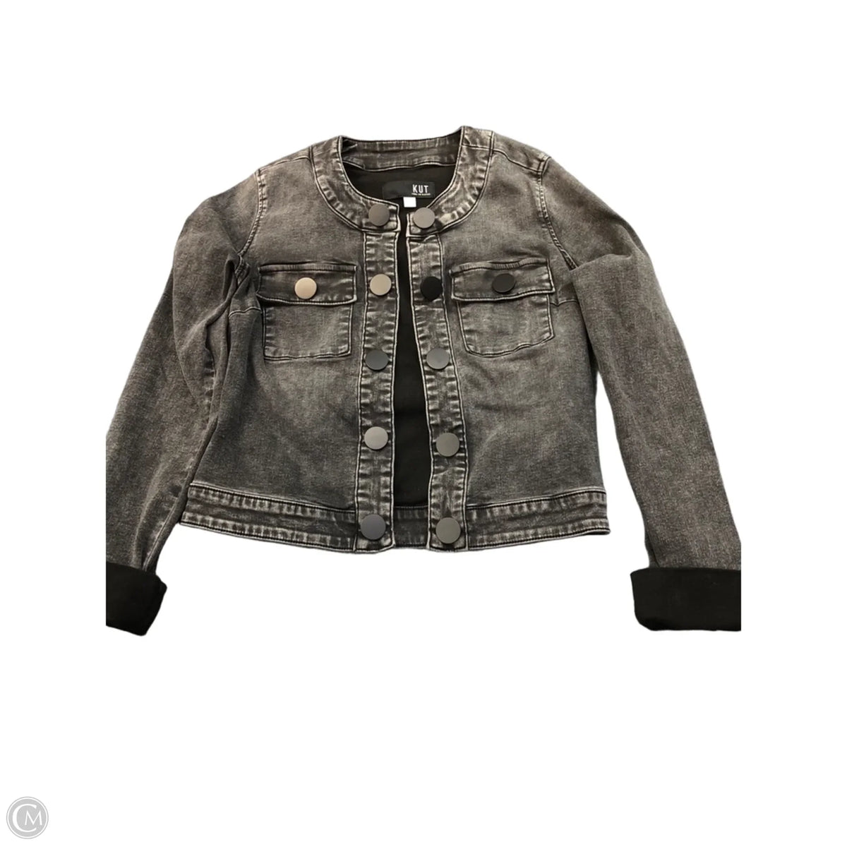 Jacket Denim By Kut, Size: S